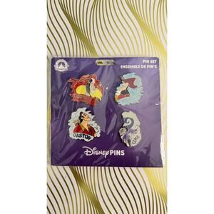 Disney Parks Minnie Mouse Glitter Polka Dot Bow Icon Pin - Brand New